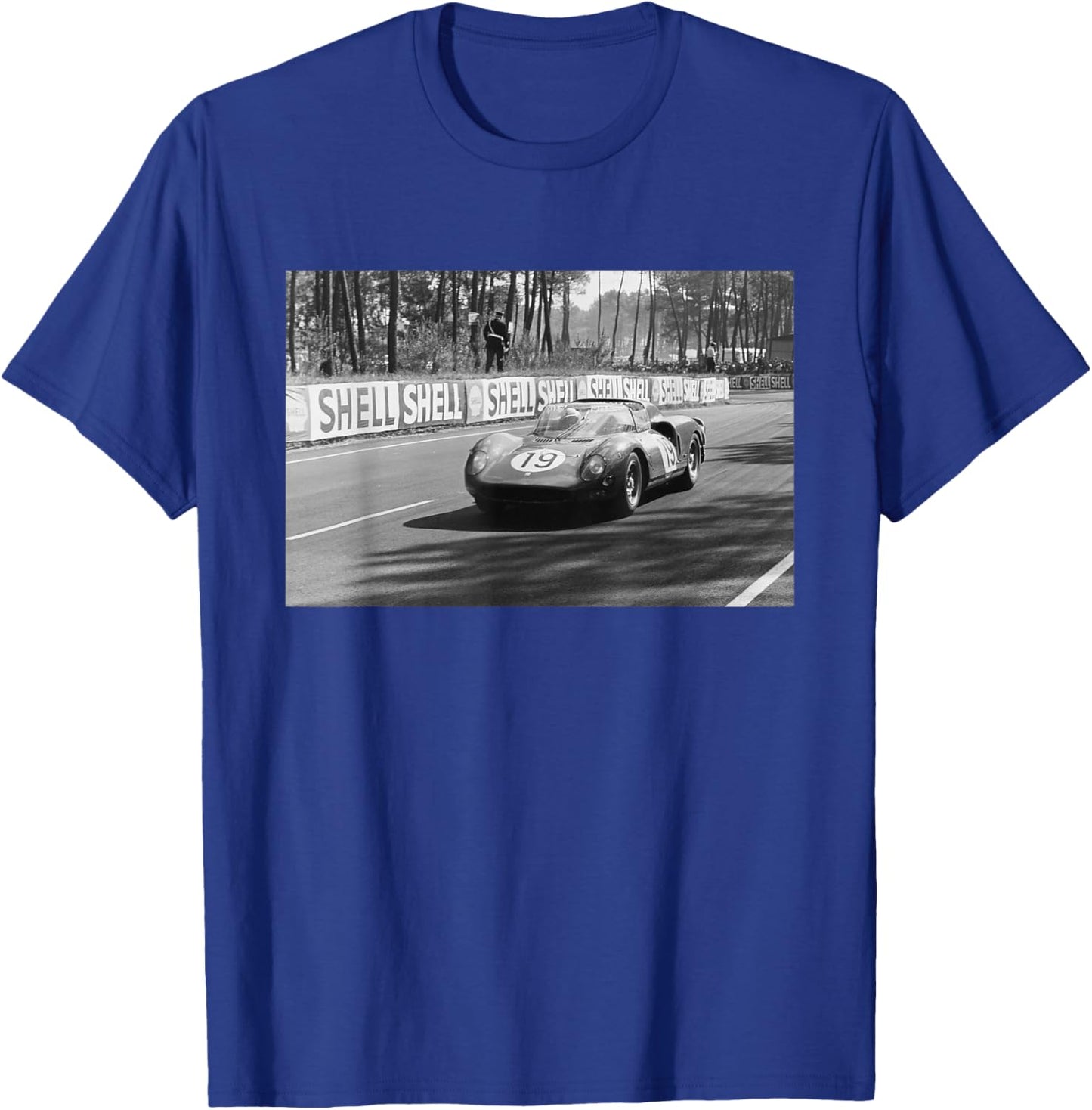 Ferrari 330 P2 Spyder John Surtees Le Mans Race 1965 T-Shirt - T-Shirt | Royal