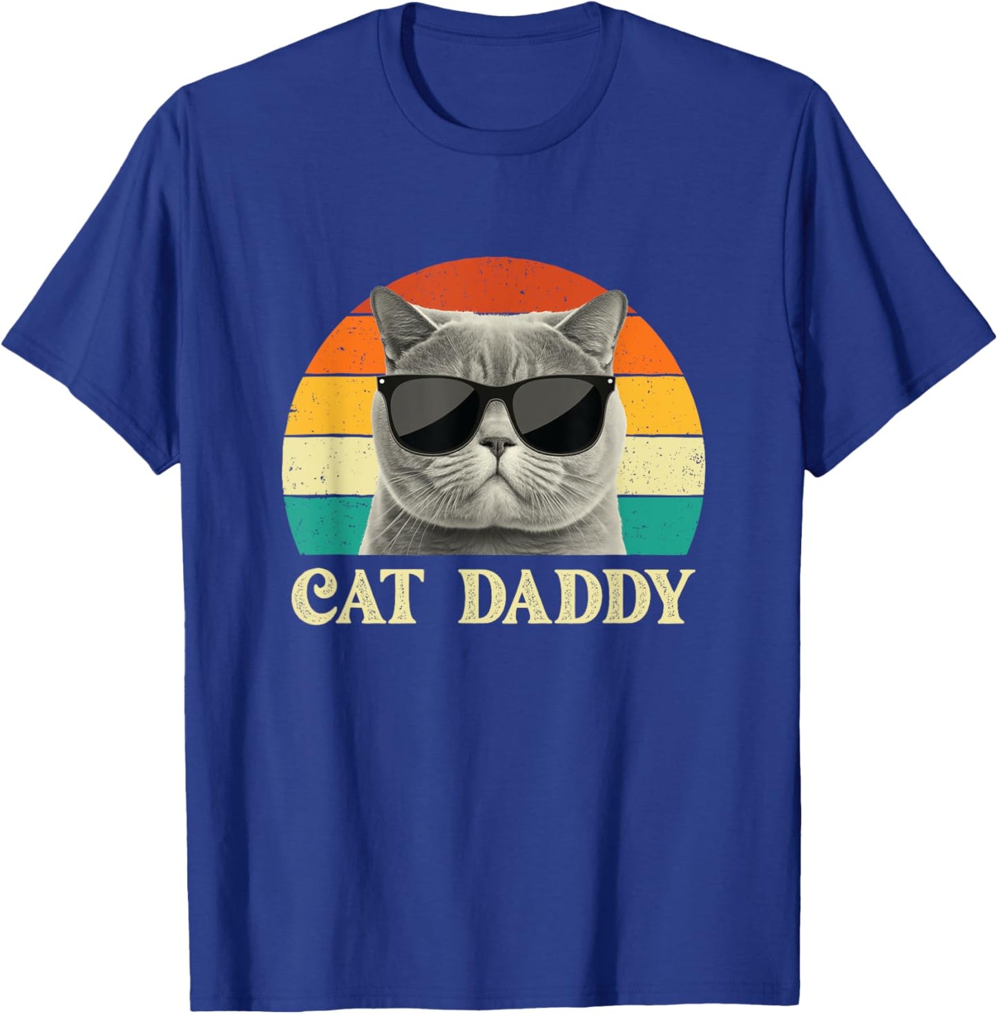 Cat Daddy - Cat Lover Kitten Owner Kitty T-Shirt - T-Shirt | Royal