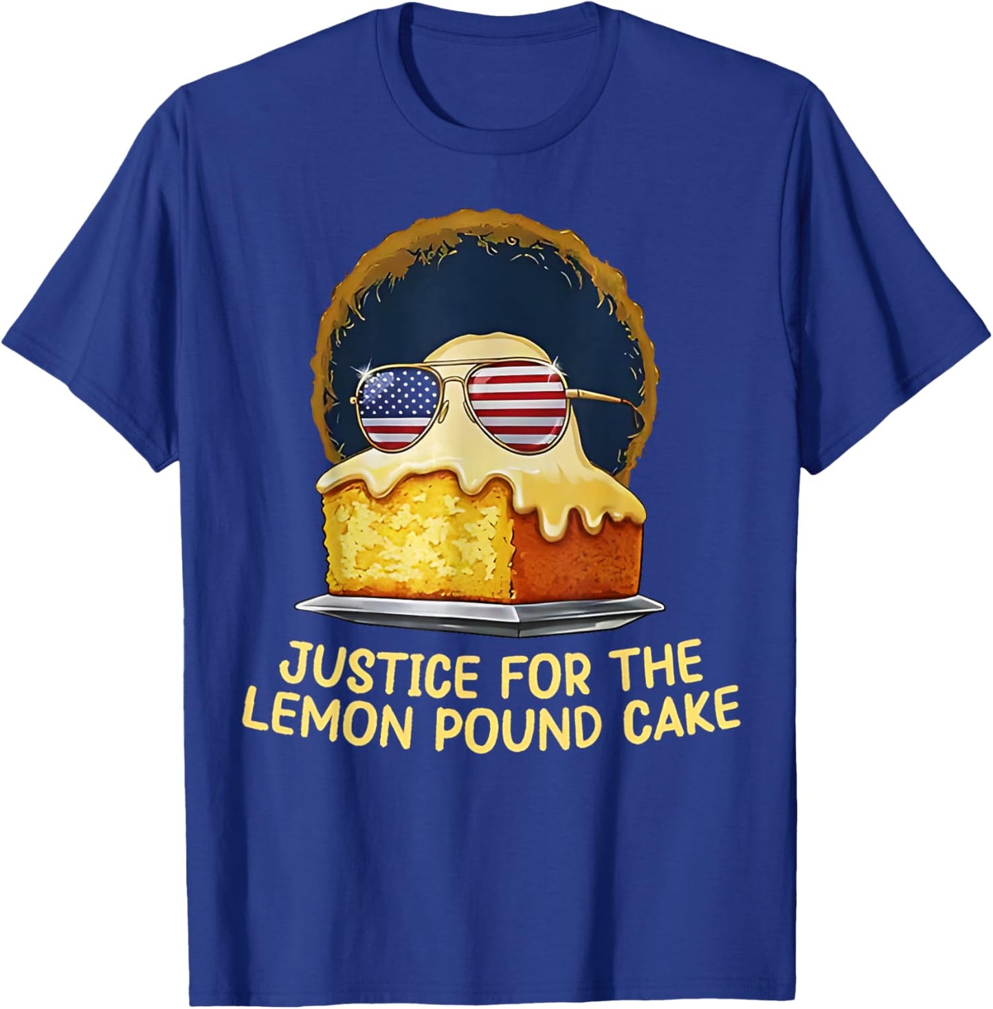 Justice for Lemon Pound Cake Funny Viral Meme T-Shirt - T-Shirt | Royal