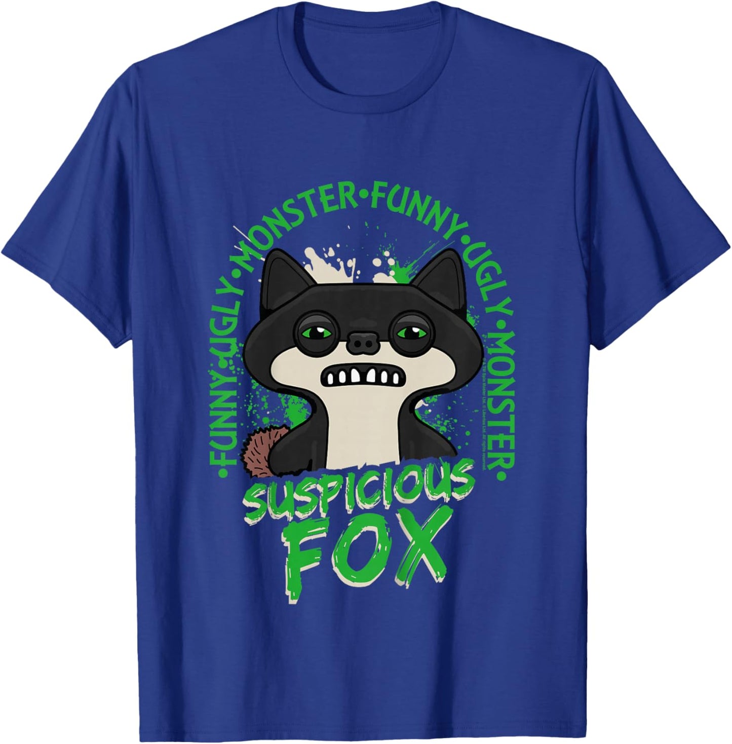 Fuggler Suspicious Fox Originals Monster Kids T-Shirt - T-Shirt | Royal