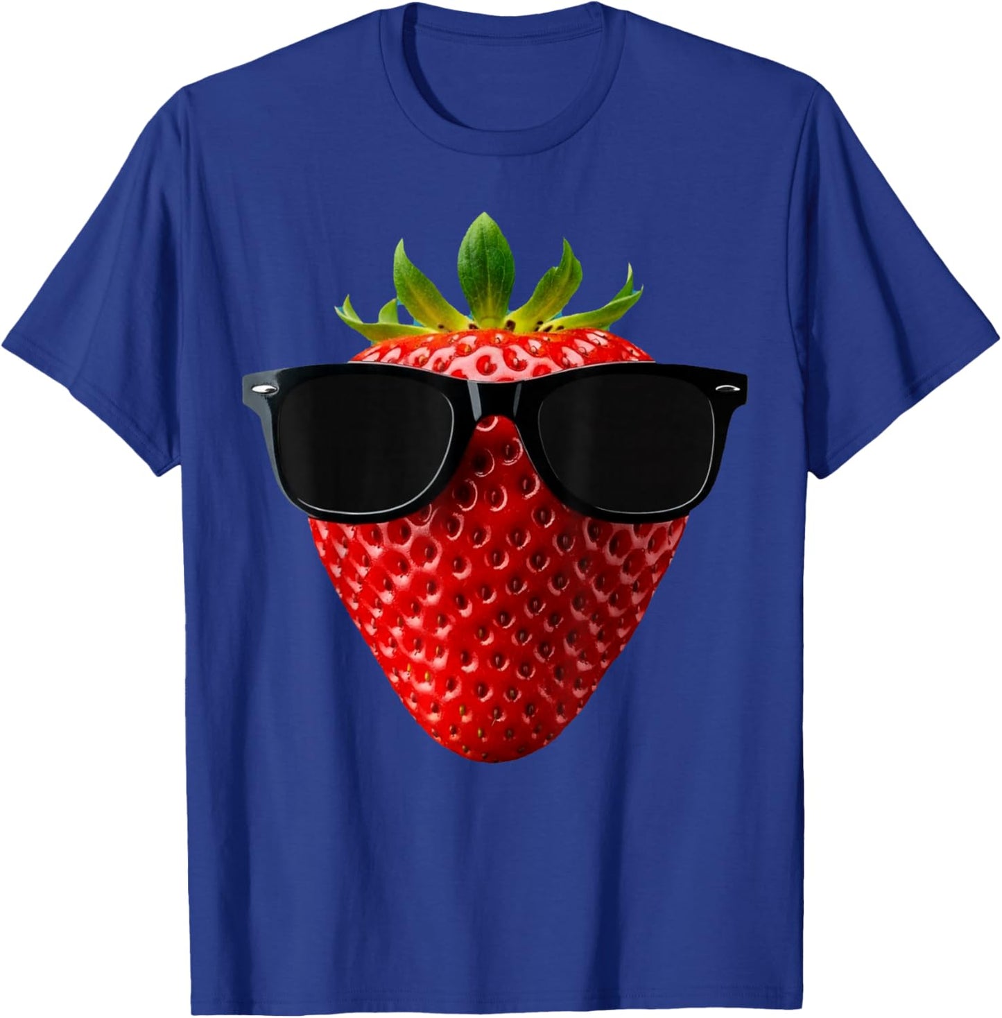 Coole Erdbeere trägt Sonnenbrille lustige Früchte T-Shirt - T-Shirt | Royal