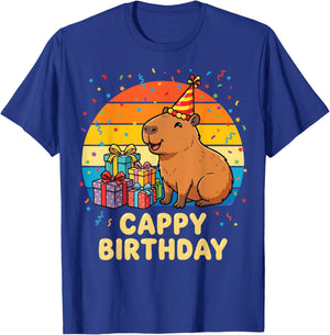 Cappy Birthday T-Shirt - T-Shirt | Royal