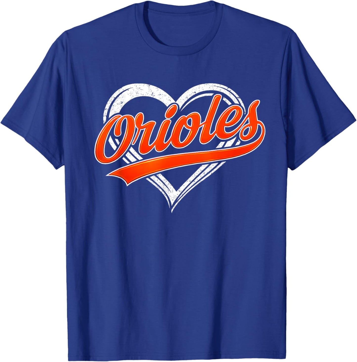 Oriole Name Retro Heart Gift Women Boy Girl Kids T-Shirt - T-Shirt | Royal