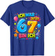 Ich war 6 jetzt Bin ich 7 Süßes Geburtstag Geburtstagsdesign T-Shirt - T-Shirt | Royal