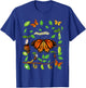 Life Cycle Of A Caterpillar Monarch Butterfly Cocoon T-Shirt - T-Shirt | Royal