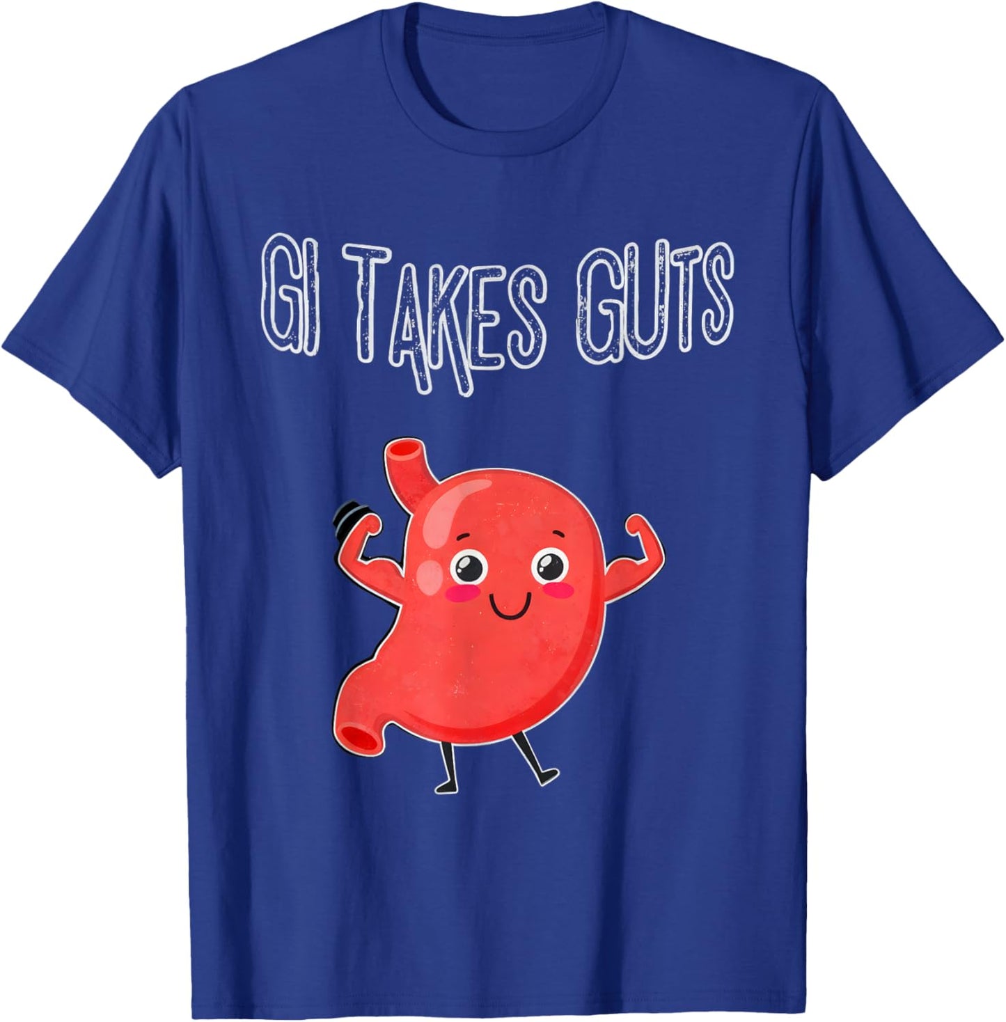 GI Doctor Funny Stomach Anatomy Gift Gastroenterologist T-Shirt - T-Shirt | Royal