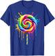 Candy Candy Costume Women's Carnival Lollipop Fancy Dress T-Shirt - T-Shirt | Royal