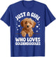 Cute Goldendoodle Design Girls Golden Doodle Lover T-Shirt - T-Shirt | Royal