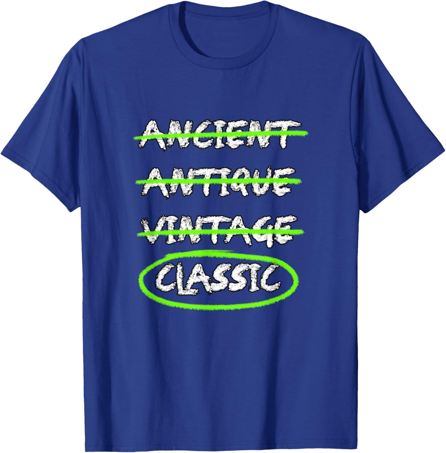 Green I Prefer Classic Green Graphic T-Shirt - T-Shirt | Royal