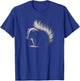 Skunk Drawing Art Design T-Shirt - T-Shirt | Royal