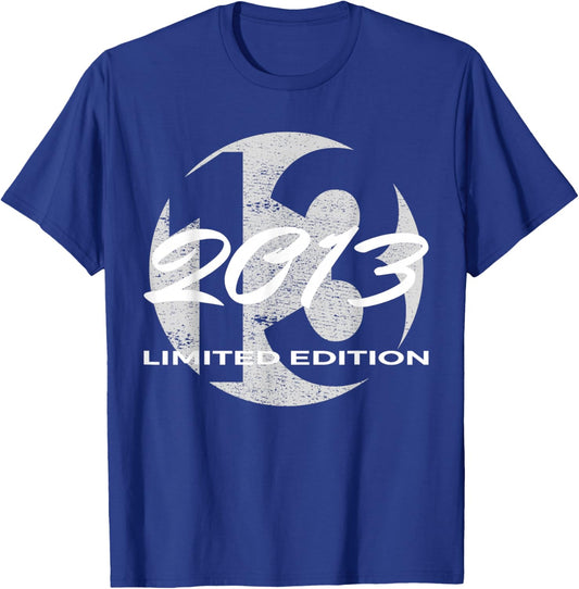 13. Geburtstag Mädchen Junge 13 Jahre 2013 Lustig Geschenk T-Shirt - T-Shirt | Royal