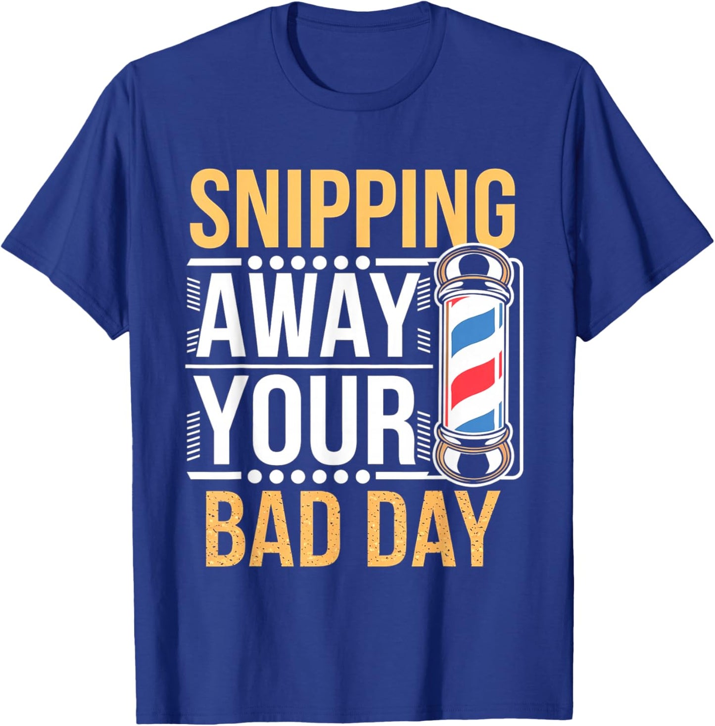 Funny Barber Hairdresser Hairstylist Quote T-Shirt - T-Shirt | Royal