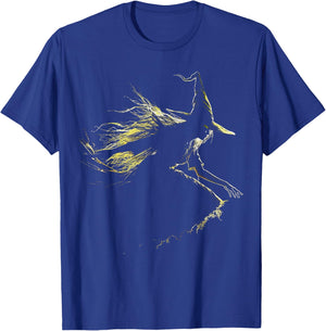 Witch Costume Halloween Spooky Art Witch T-Shirt - T-Shirt | Royal