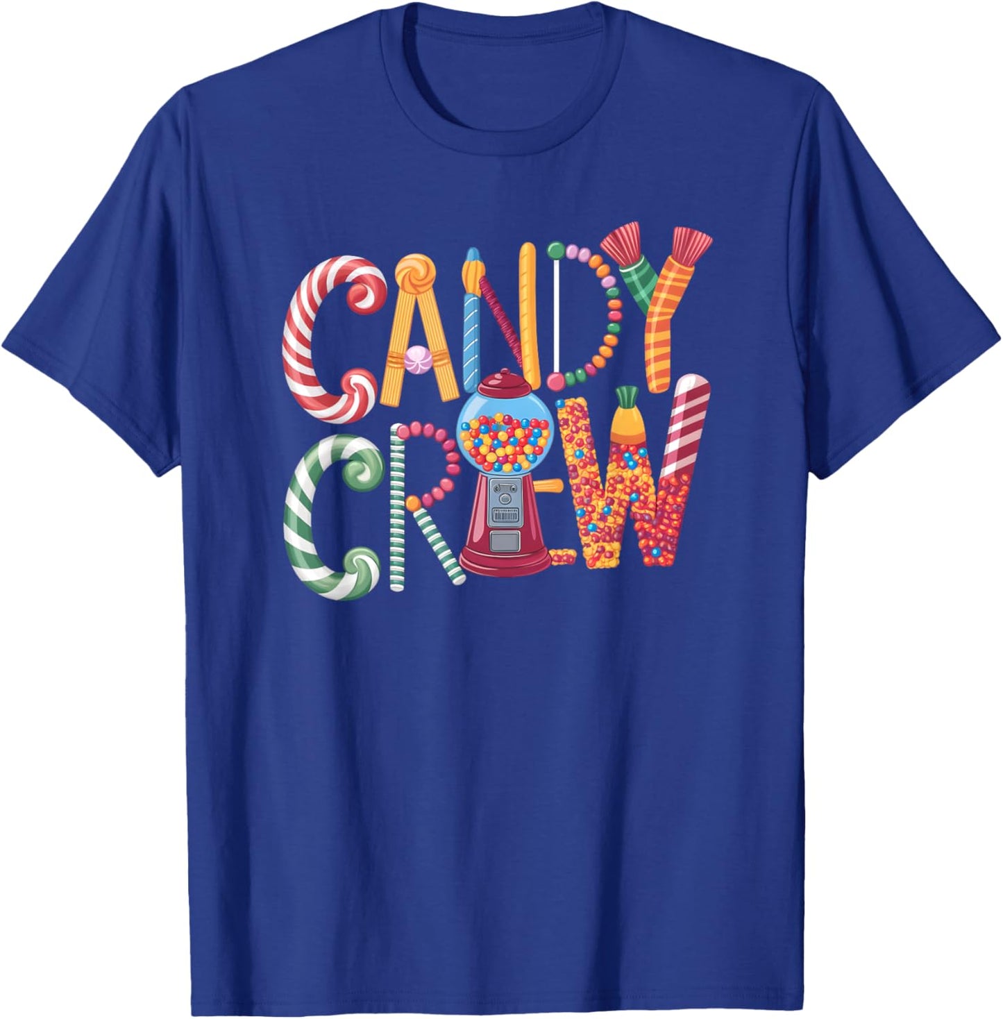 Candy Land Candy Crew Decorations Sweetie Candy Squad T-Shirt - T-Shirt | Royal