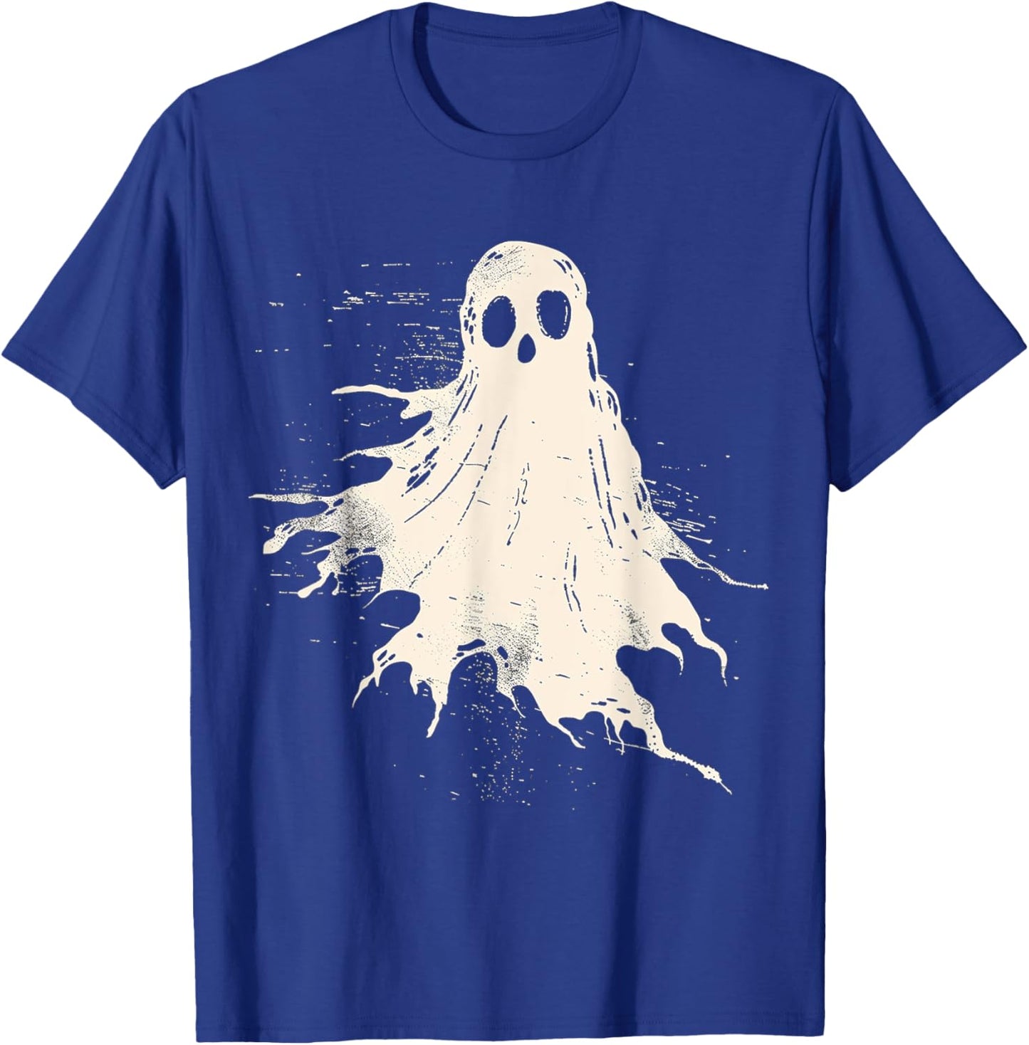 Ghost Costume Halloween Graphic Art Ghost T-Shirt - T-Shirt | Royal