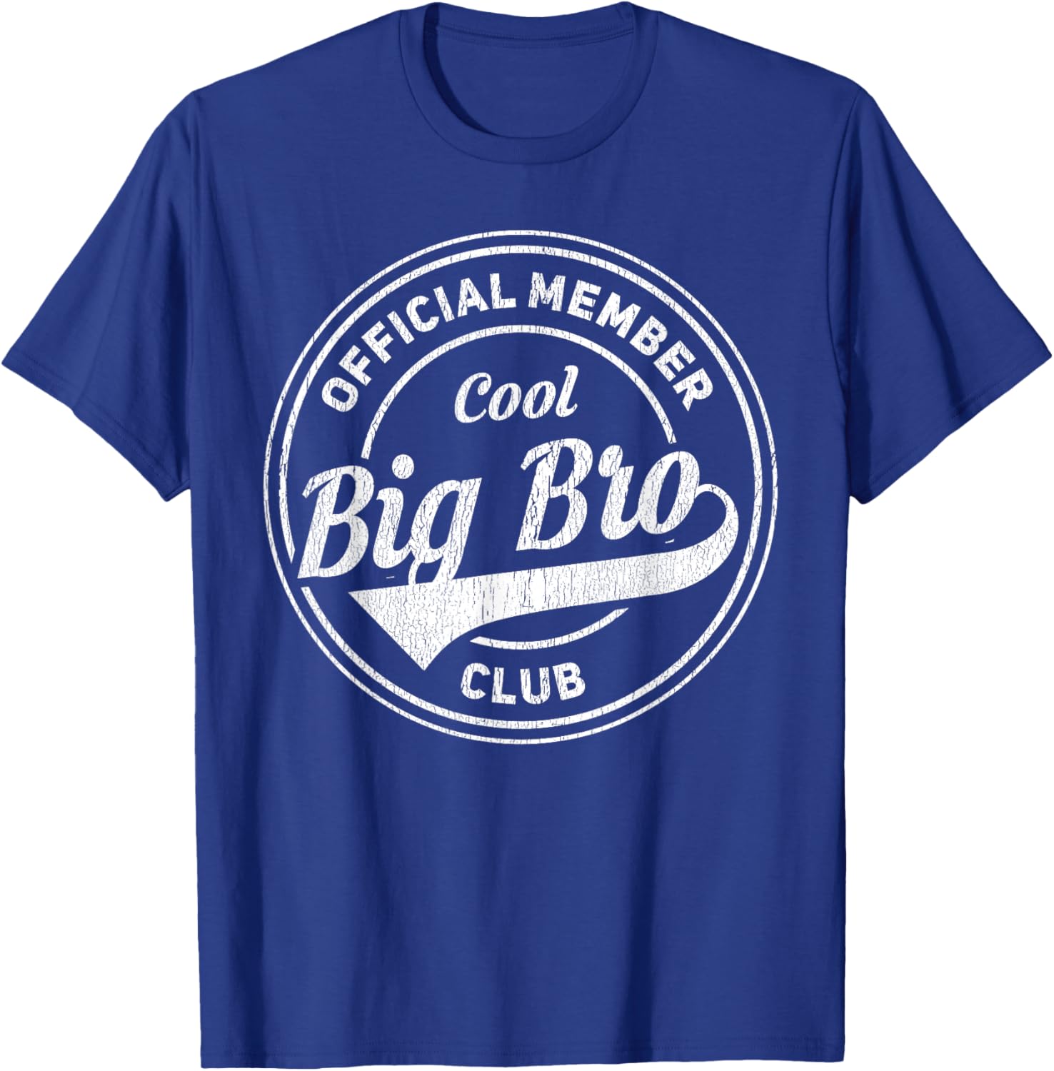 Offizielles Mitglied Cool Big Bro Club T-Shirt - T-Shirt | Royal