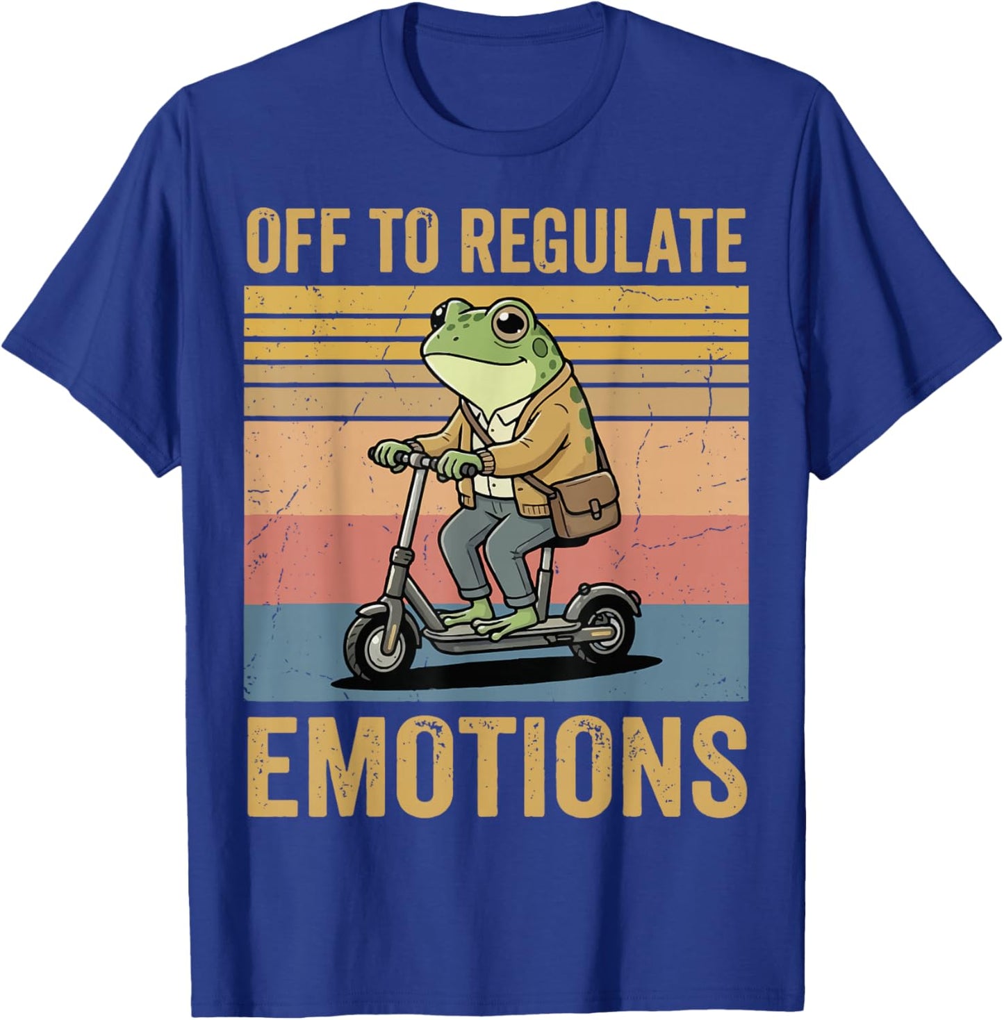Off to Regulate Emotions Behavior Specialist T-Shirt - T-Shirt | Royal