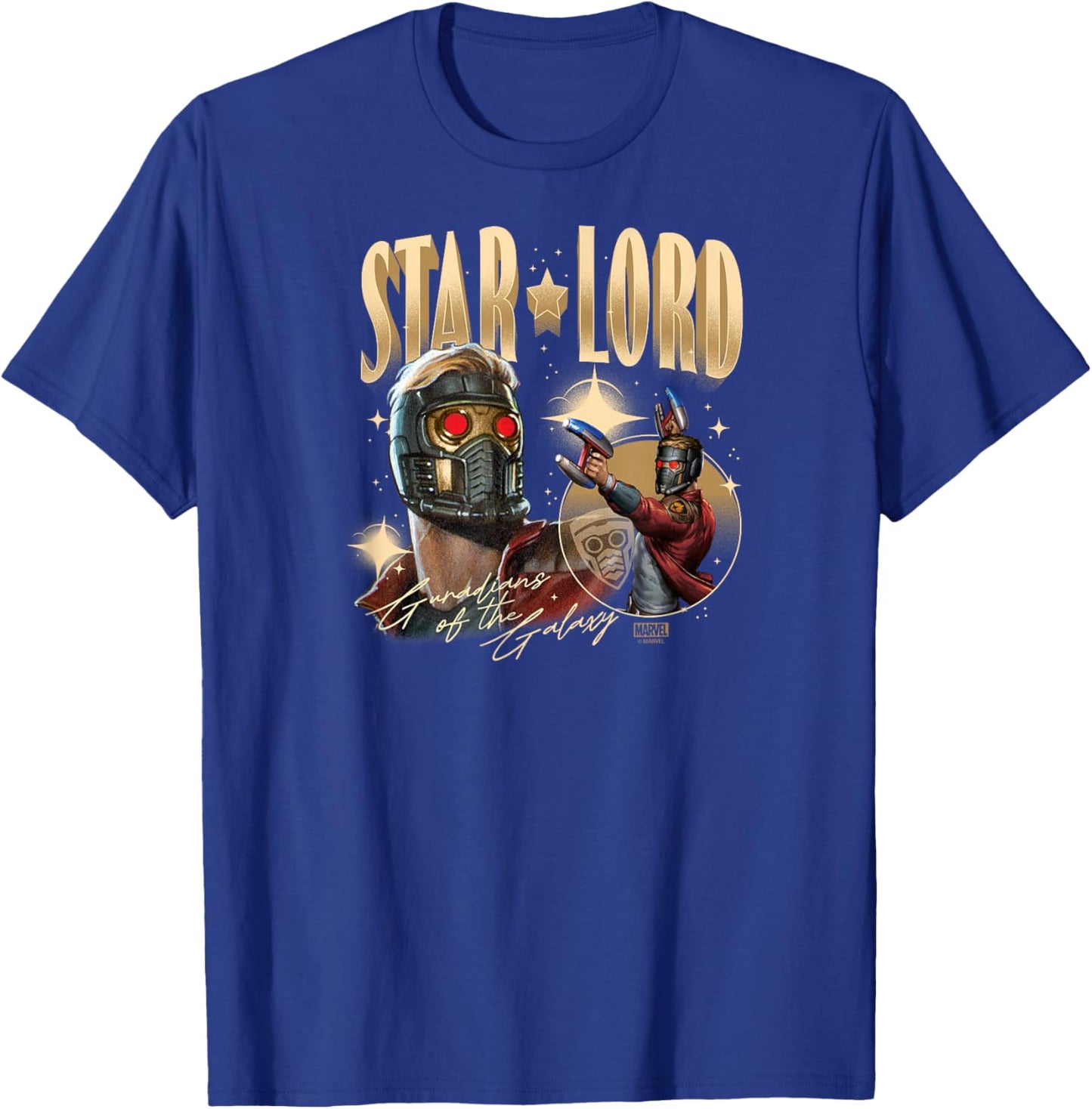 Guardians of The Galaxy - Star Lord Bootleg T-Shirt - T-Shirt | Royal