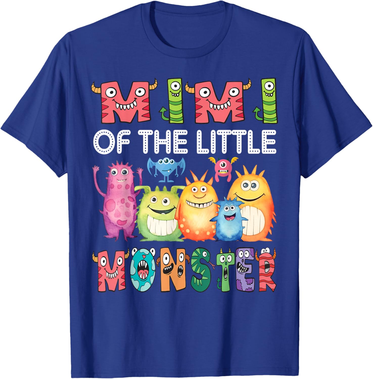 Mimi Of The Little Monster Kids 1St Birthday Party T-Shirt - T-Shirt | Royal