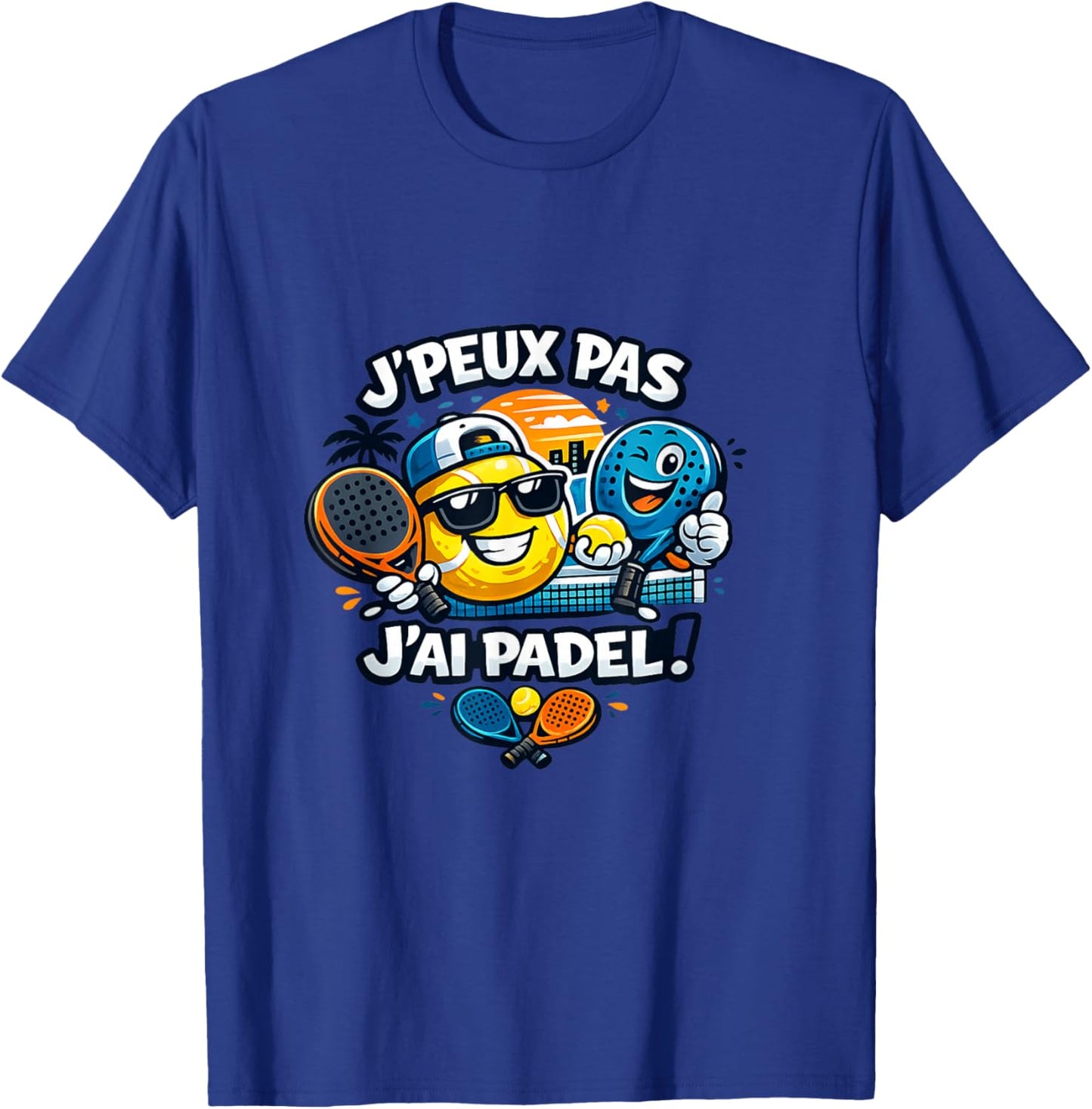 J'peuX Pas J'Ai Padel T-Shirt - T-Shirt | Royal
