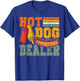 Hot Dog Adult Hot Dog Dealer T-Shirt - T-Shirt | Royal