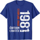 Vintage 1981 Gift 45 Years Man Birthday Humour T-Shirt - T-Shirt | Royal