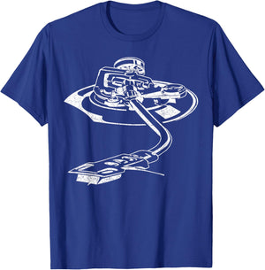 Technics 1200 Turntable - Club DJ T-Shirt - T-Shirt | Royal