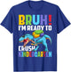 Kindergarten Dinosaur Bruh I'm Ready To Crush Kindergarten T-Shirt - T-Shirt | Royal