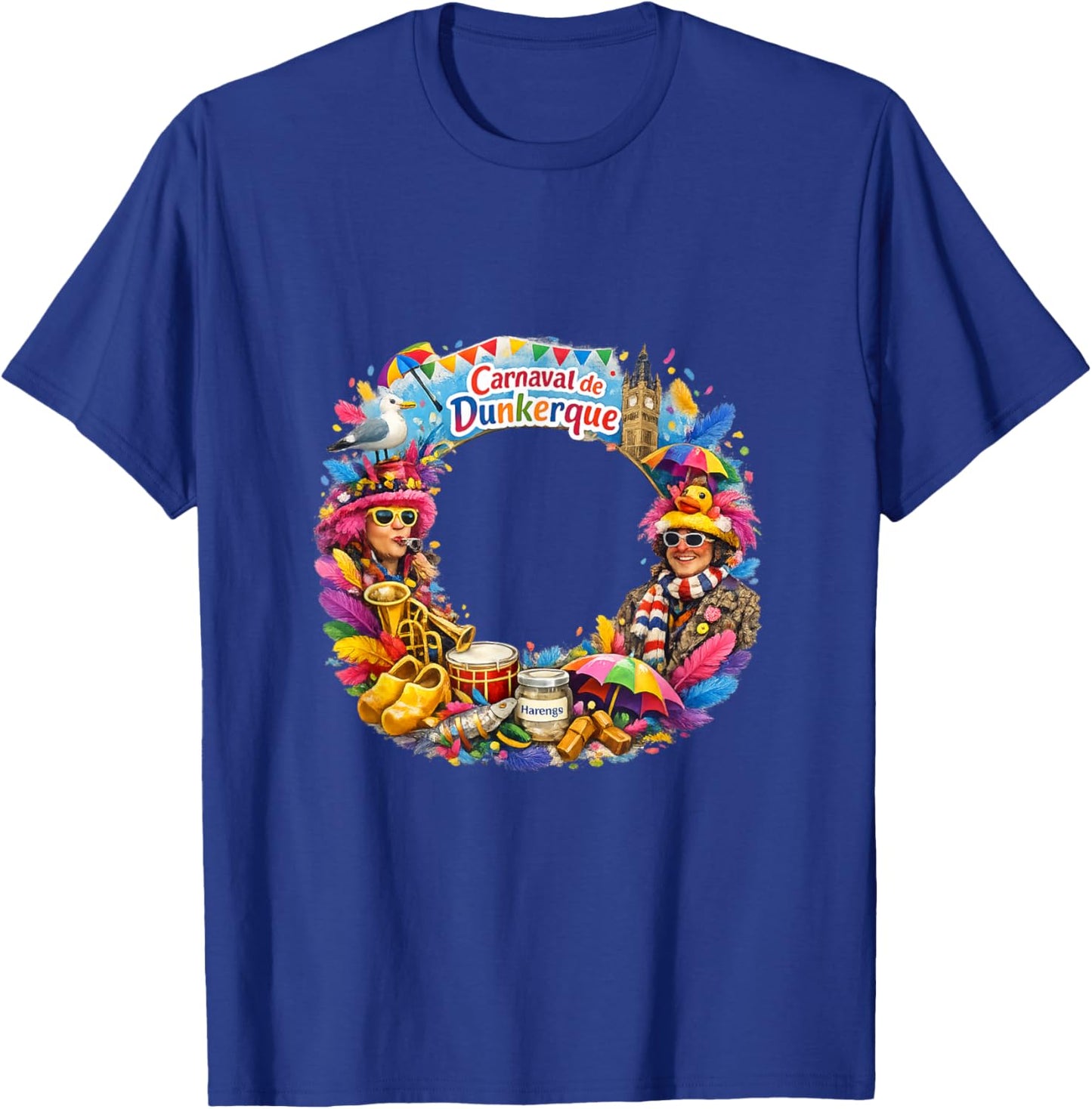 Dunkirk Carnival T-Shirt - T-Shirt | Royal
