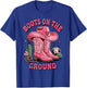 Pink Cowgirl Boots on Ground Retro Western Country Style T-Shirt - T-Shirt | Royal
