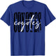 Coyotes School Spirit Game Day Mascot Coyote Pride T-Shirt - T-Shirt | Royal