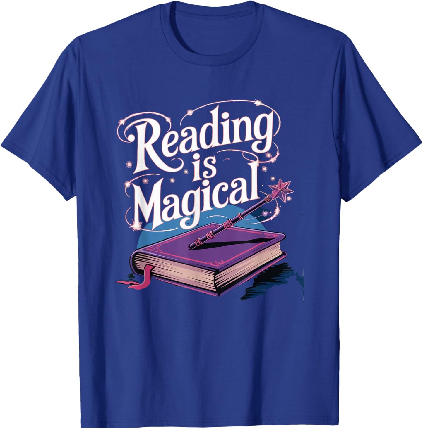Reading Is Magical for Book Lovers T-Shirt - T-Shirt | Royal