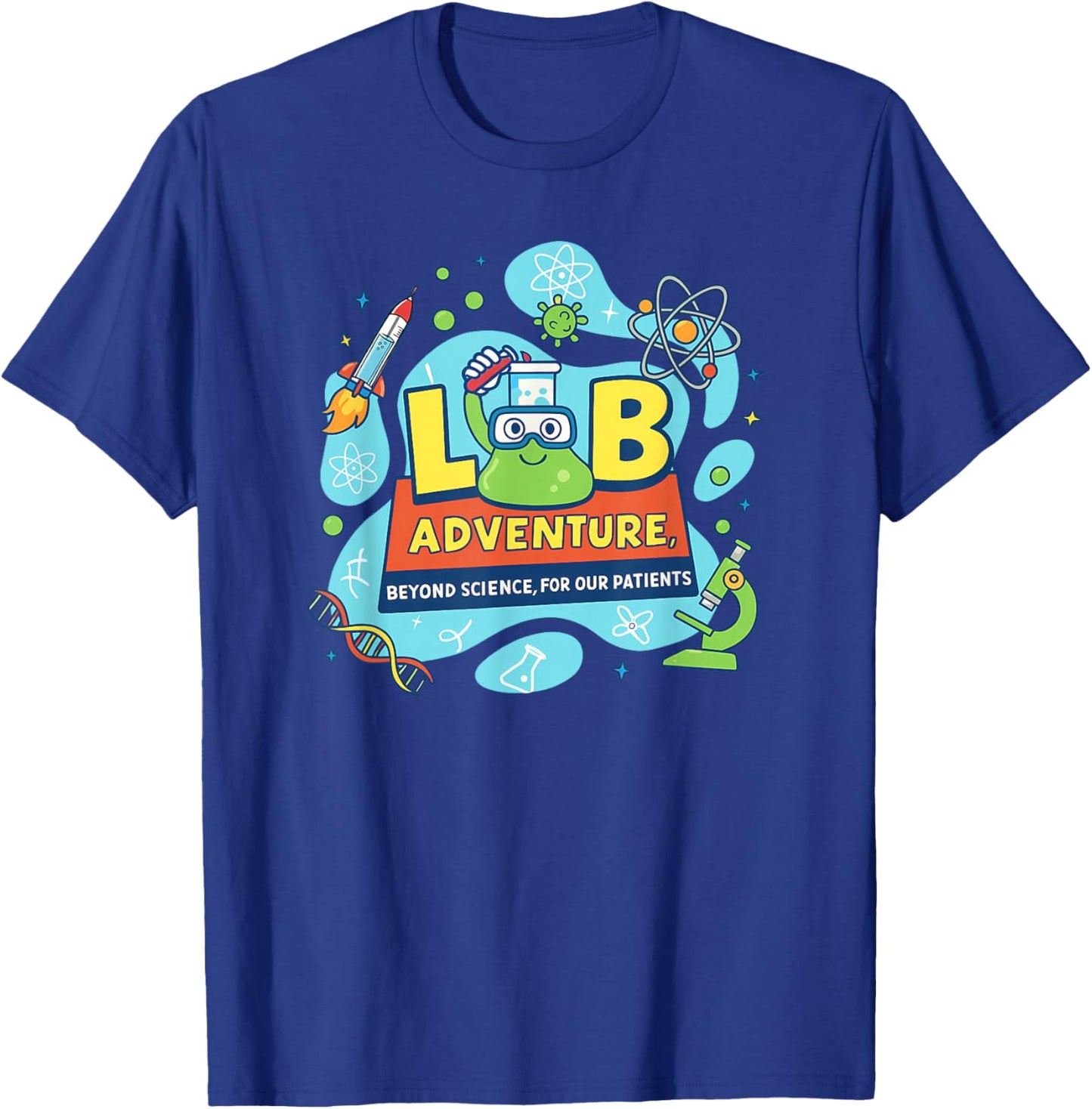 Lab Week 2026 Adventure Medical Medical Technician Outfit T-Shirt - T-Shirt | Royal