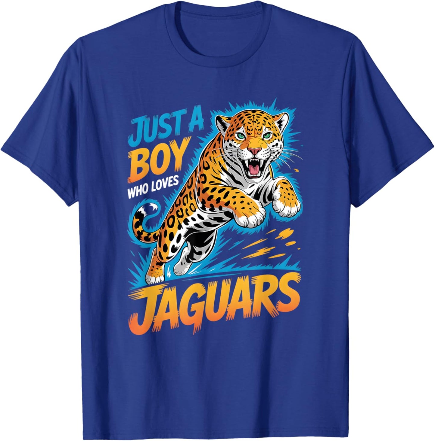 Boys Jaguar T-Shirt - T-Shirt | Royal