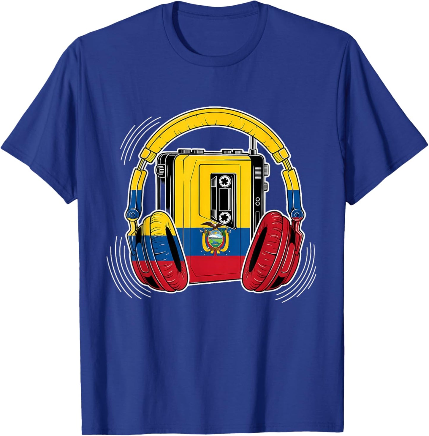 Drapeau de l'Équateur Racines équatoriennes T-Shirt - T-Shirt | Royal