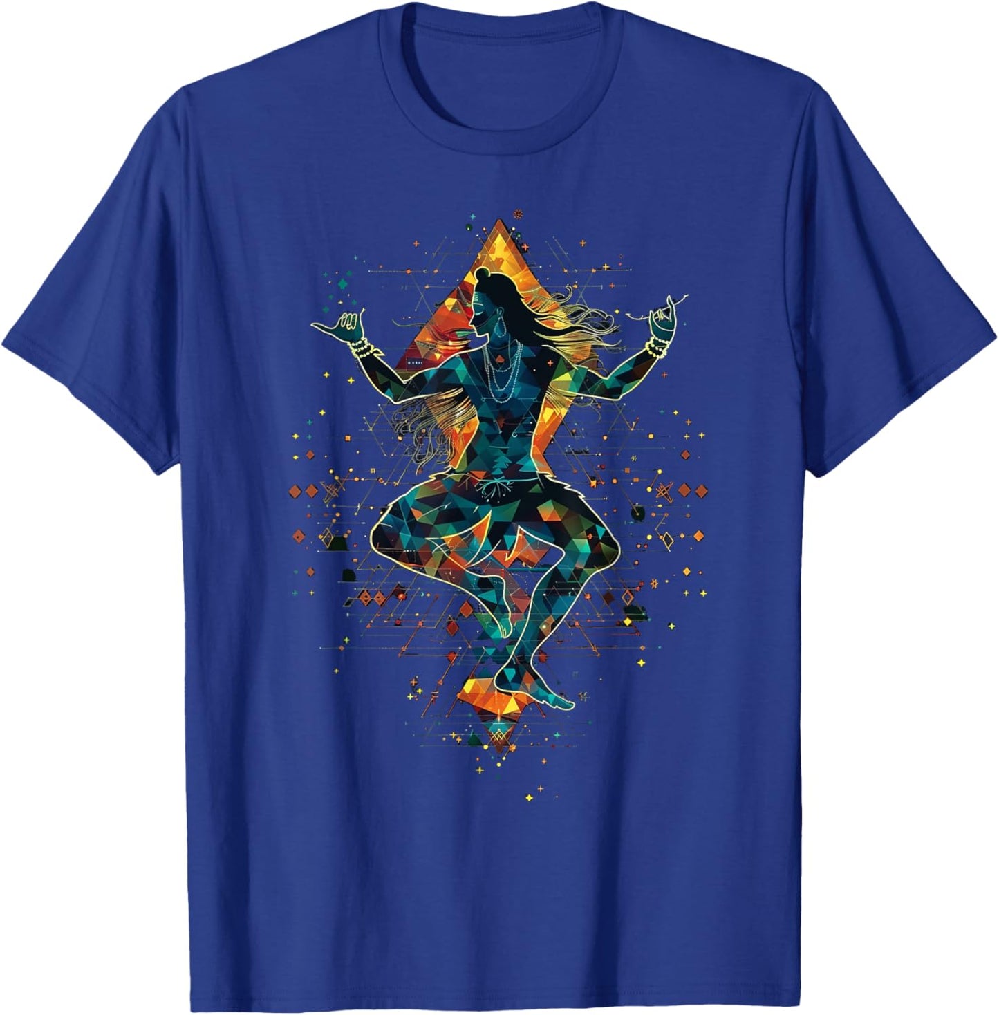Shiva spiritual hindu god tandava dance yoga meditation T-Shirt - T-Shirt | Royal