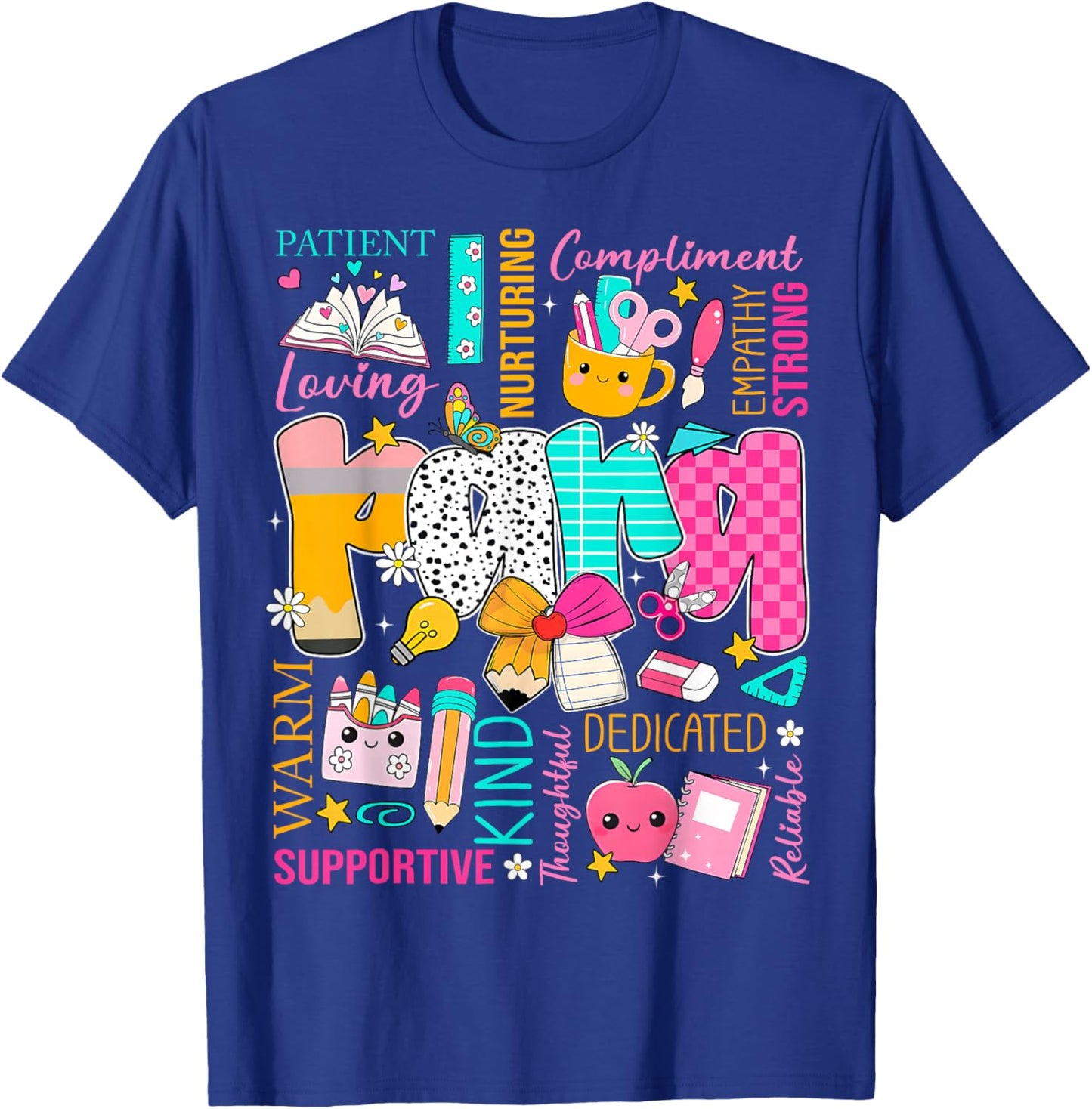 Paraprofessional para Appreciation Loving Supportive Kind T-Shirt - T-Shirt | Royal
