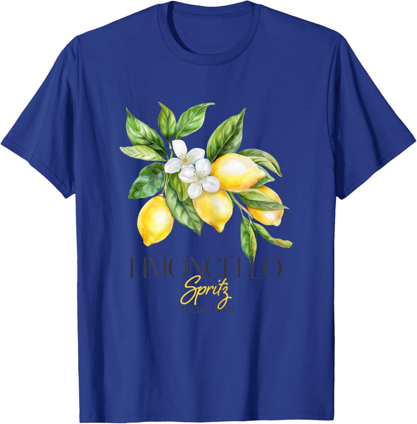 Limoncello Spritz Summer Aperitif Italian Lemon Liqueur T-Shirt - T-Shirt | Royal