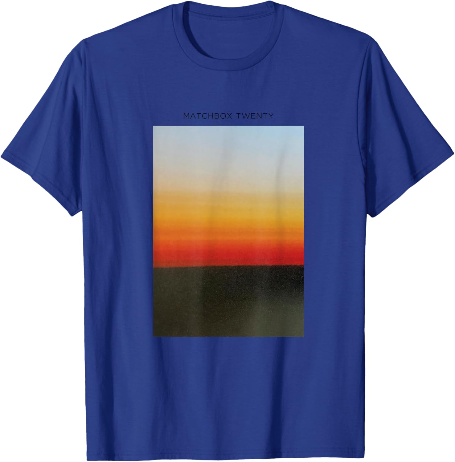 Matchbox Twenty Sunset T-Shirt - T-Shirt | Royal