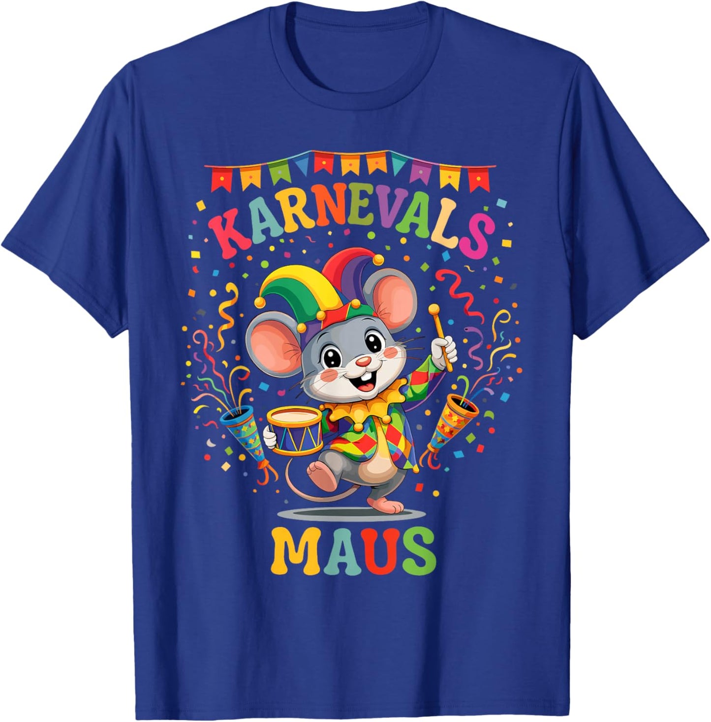 Carnival Mouse Cologne Carnival Costume Alaaf Fancy Dress T-Shirt - T-Shirt | Royal