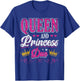 Queen And Princess Duo Matching Mom Mother Daughter Mommy T-Shirt - T-Shirt | Royal