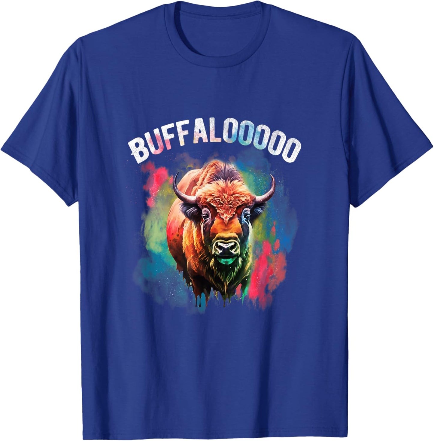 Lucky Buffalo Casino Slot Machine BUFFALOOOOO Gambling T-Shirt - T-Shirt | Royal