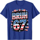 Illustrated American Flag USA 67 Bruh Meme 4th of July T-Shirt - T-Shirt | Royal