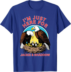 Jackie and Shaddow is Big Bear Eagle is California Eagles T-Shirt - T-Shirt | Royal