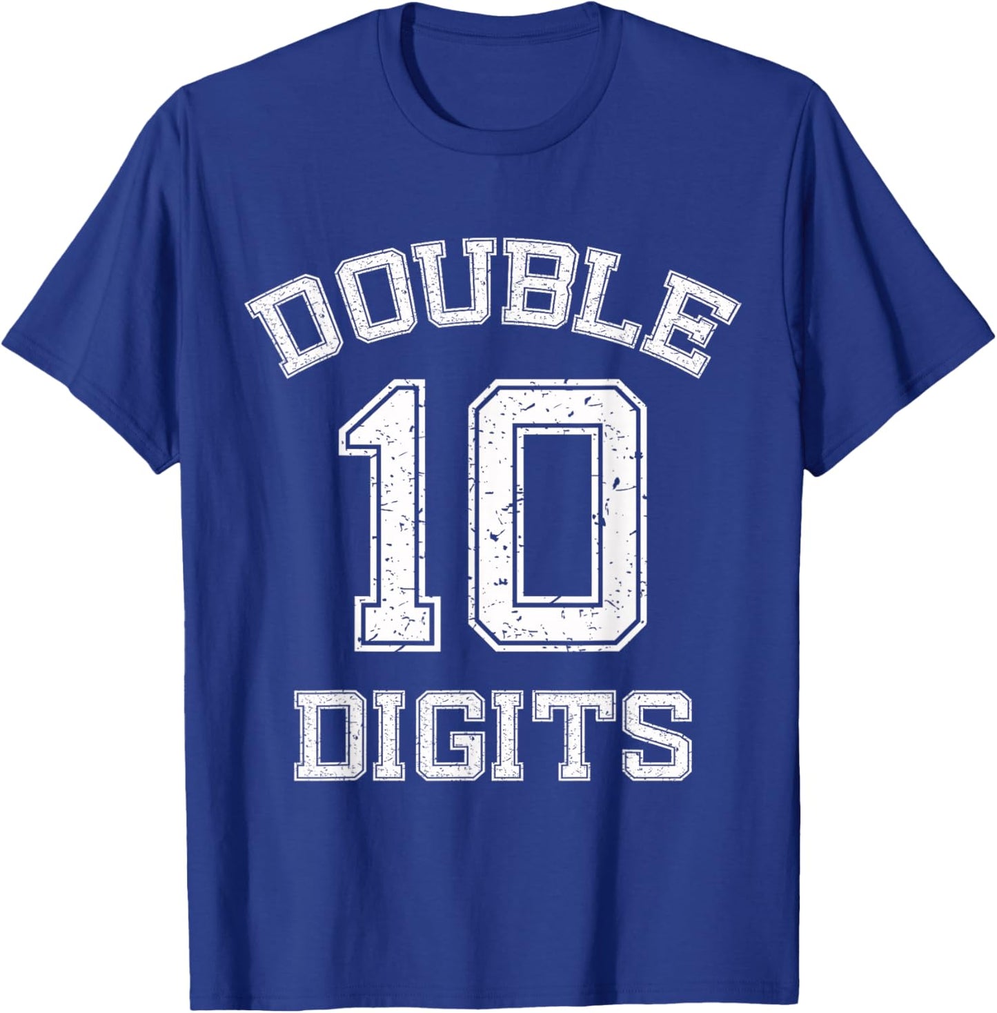 Official Double Digits 10th Birthday 10 Year Old Gifts T-Shirt - T-Shirt | Royal