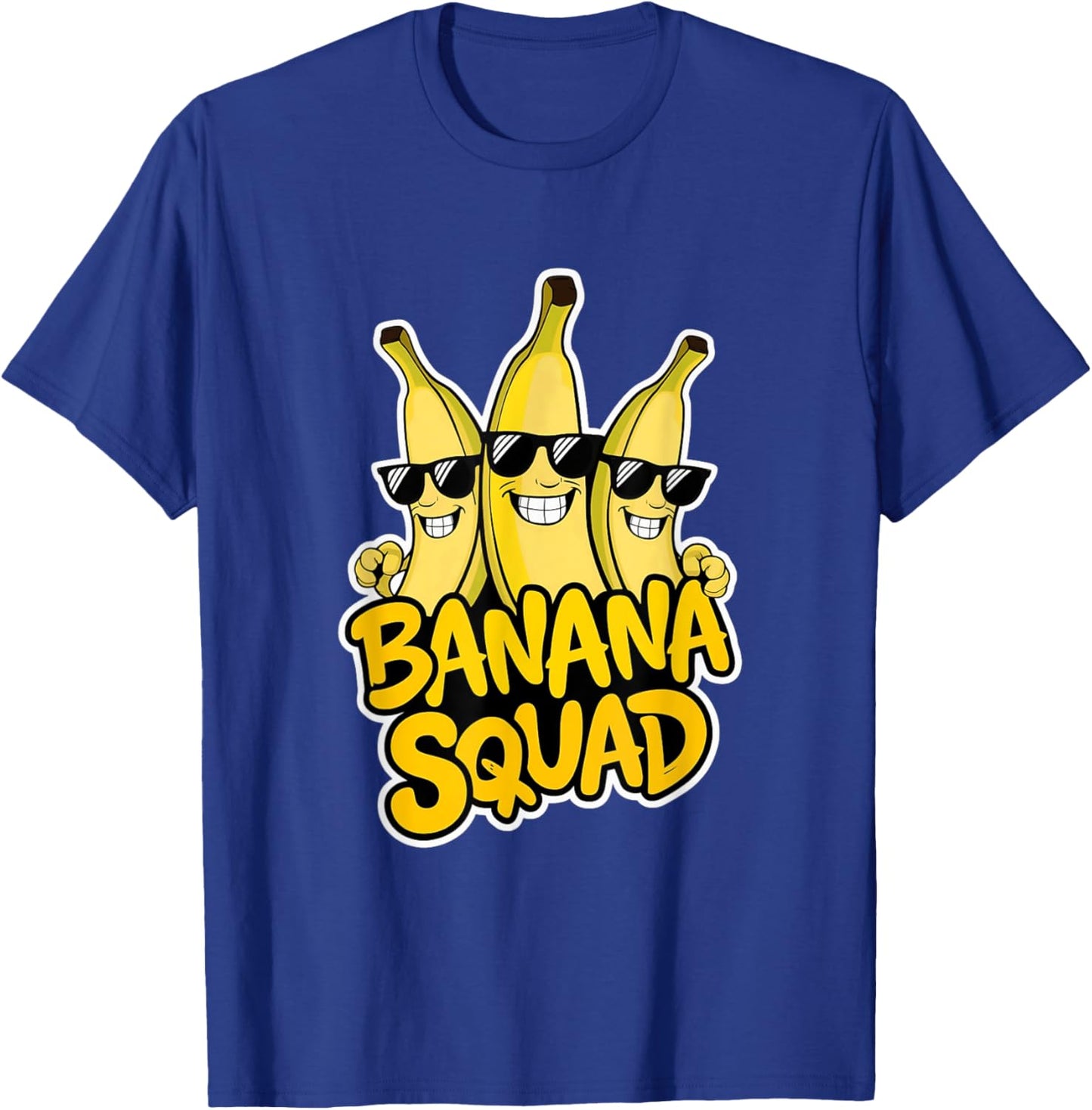 Funny Banana Squad Bananas Halloween Costume T-Shirt - T-Shirt | Royal