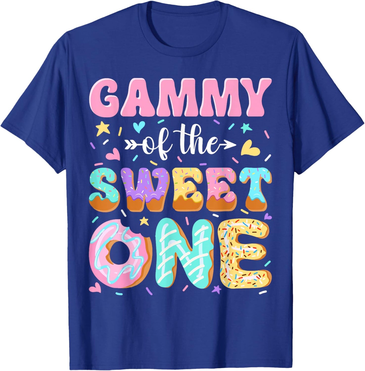 Gammy of The Sweet One First Birthday Matching Family T-Shirt - T-Shirt | Royal