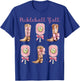 Pickleball Y'all Western Boots and Paddle Funny Pickleball T-Shirt - T-Shirt | Royal