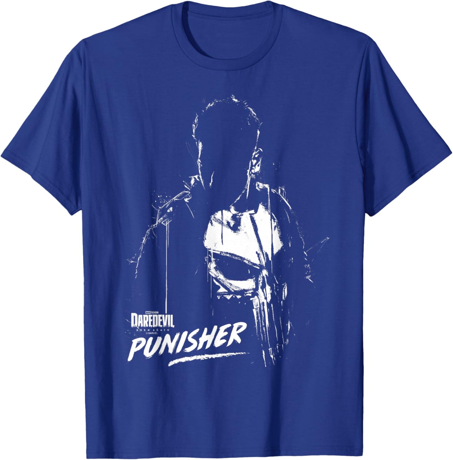 The Punisher - Daredevil Born Again T-Shirt - T-Shirt | Royal