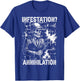 Infestation Elimination Pest Control Exterminator Gift T-Shirt - T-Shirt | Royal